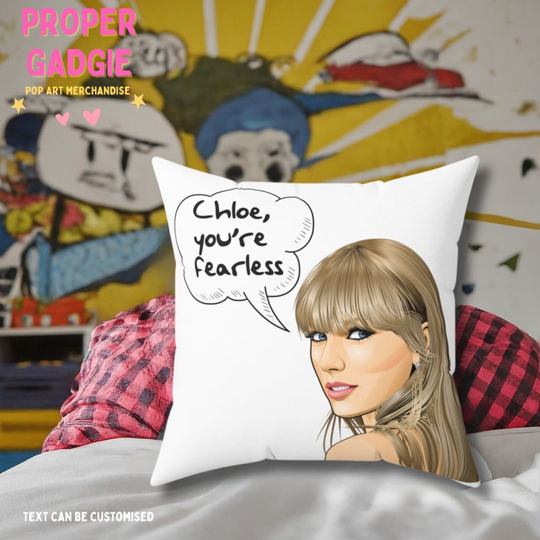 Swiftie Inspired Personlised Cushion, Personalised Styles Cushion, Home Decor, Cozy Accent, Taylor Swift Cushion, COVER AND INSERT