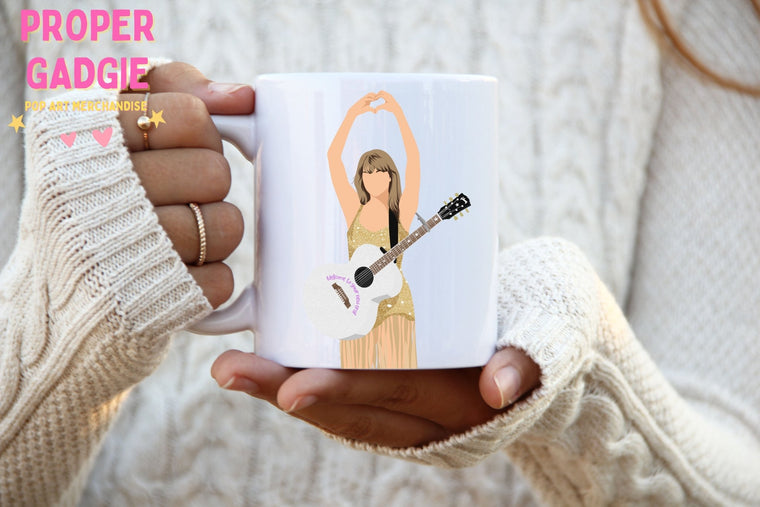 Swifties Mug, Tailor 12oz Mug, Gift For Swiftie, Taylor Fan Mug, Swift Fan Merchandise, Eras Tour Mug